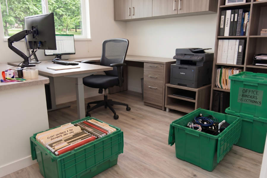 How to Pack Your Home Office for a Move