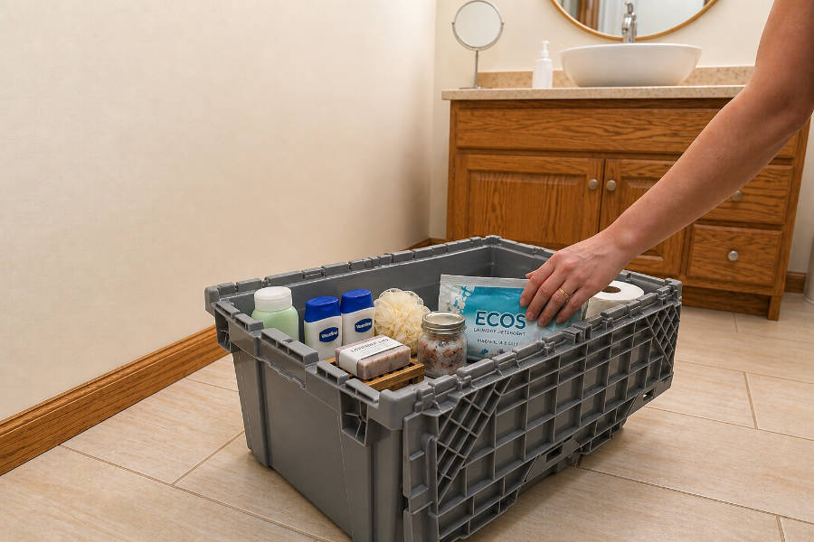 How to Pack Bathroom